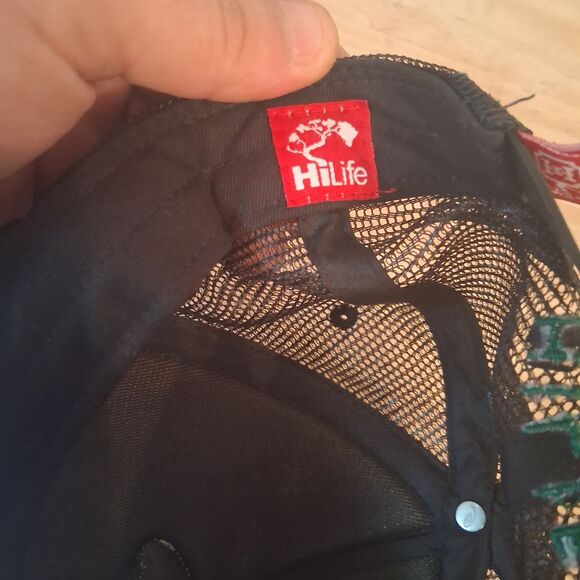 HiLife Hawaii Green Spartan Logo Youth Trucker Hat Mesh Snapback Cap - Picture 4 of 4